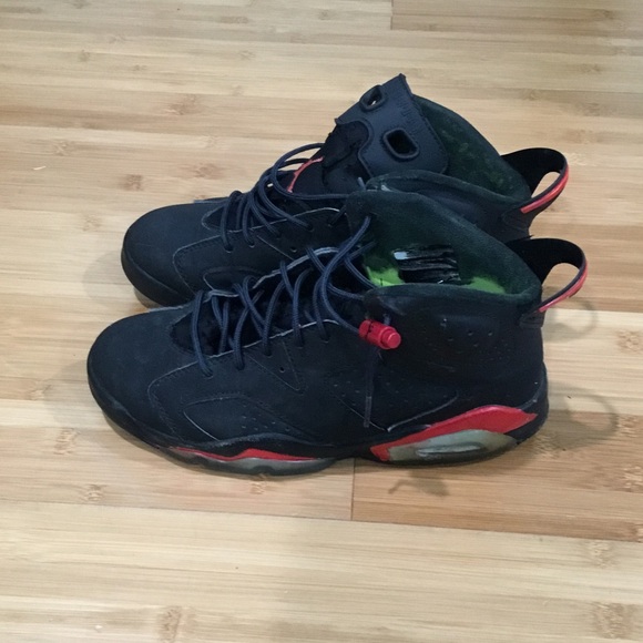 Jordan Other - Stylish Kids Black and Red Sneakers